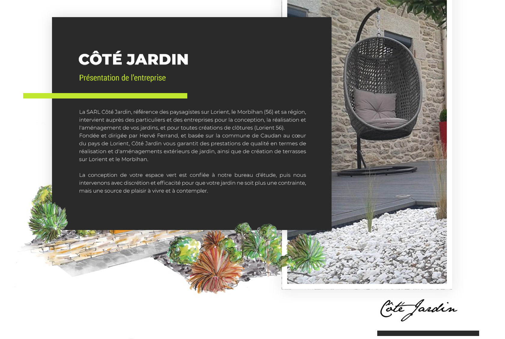  Screenshot site web coté jardin