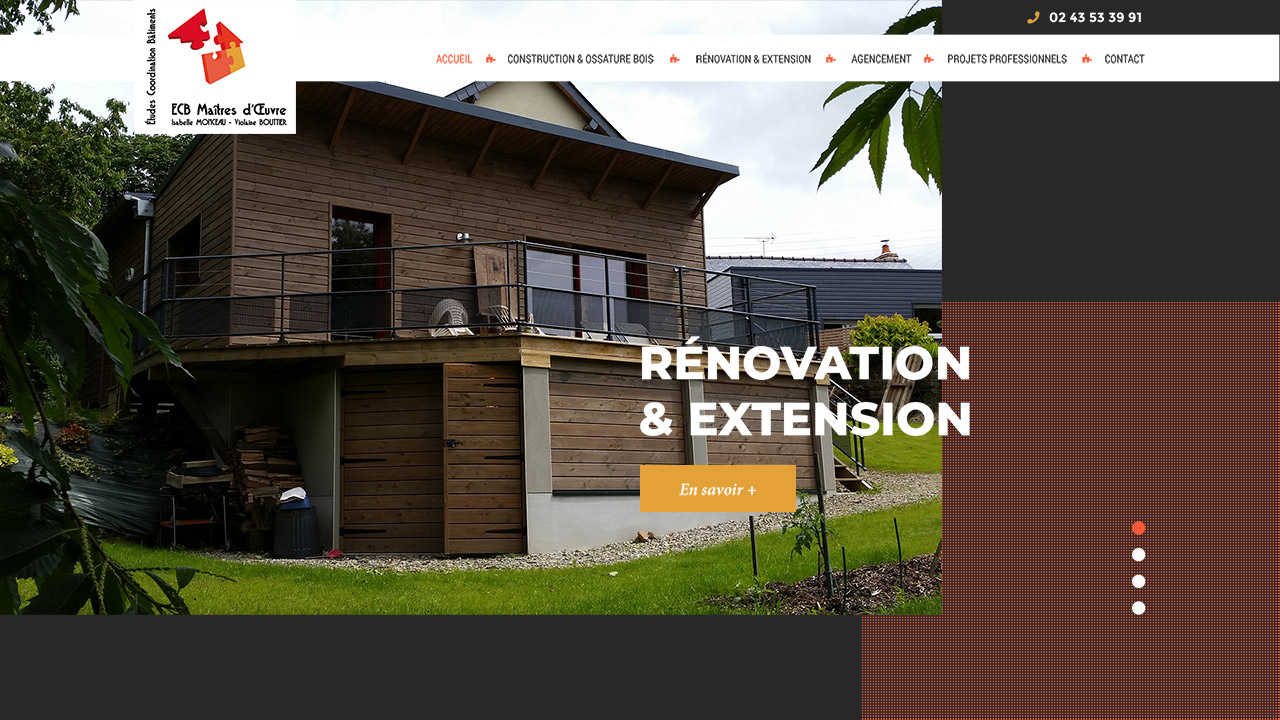  Screenshot site web ECB Maitres d'oeuvre