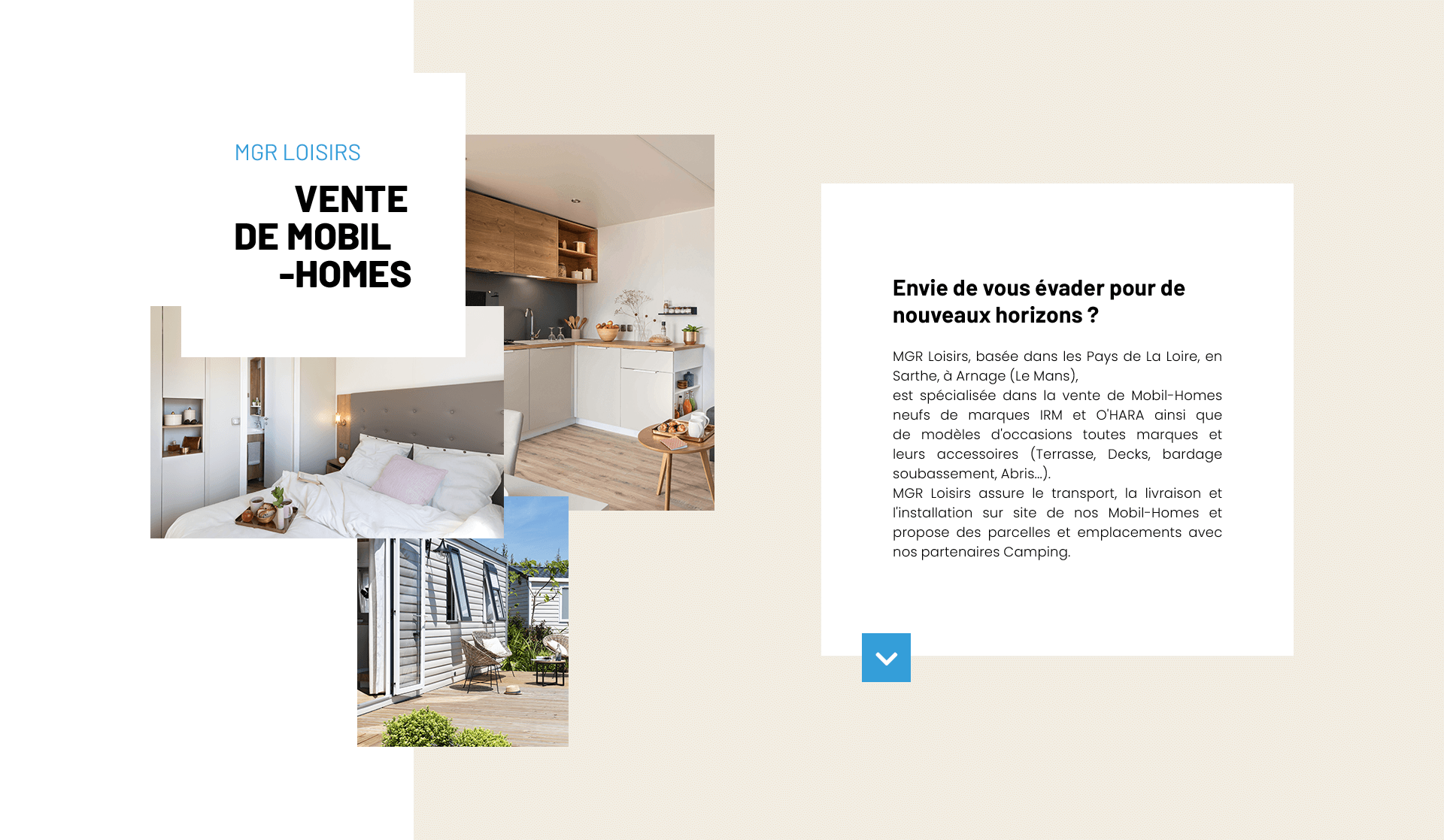  Screenshot site web MGR Loisir