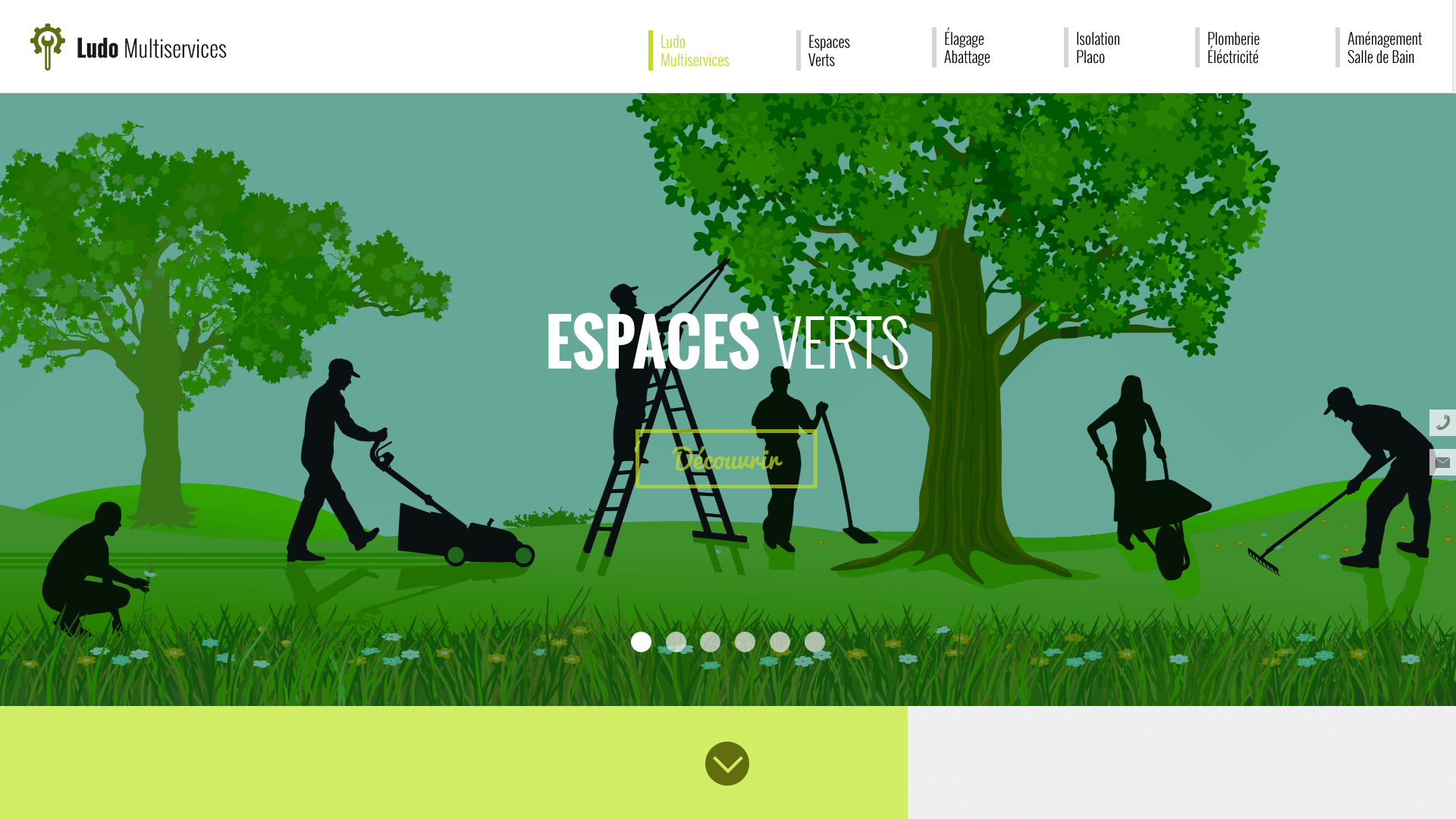  Screenshot site web ludo multiservices